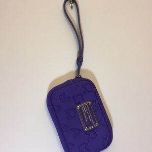 Marc by Marc Jacobs purple wristlet